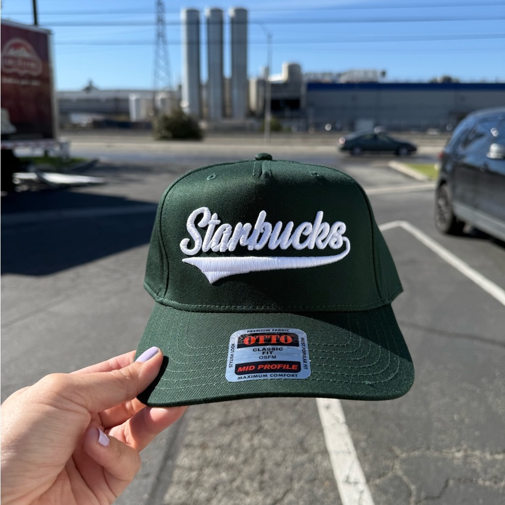 Starbucks 5 Panel Hat - Green